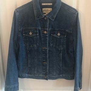 Eddie Bauer ladies jean jacket size medium